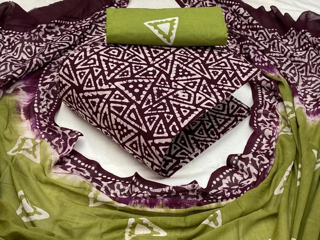 New Unstitched Batik Three Piece Collection For Women