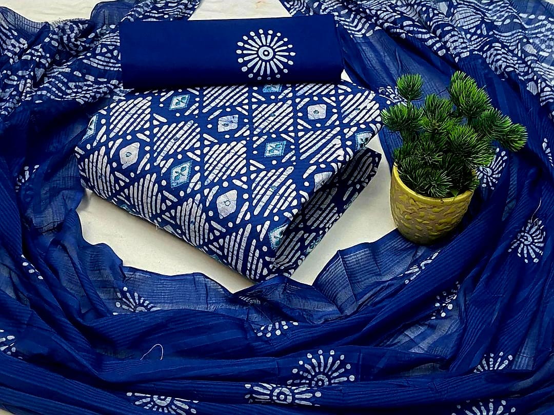 New Unstitched Batik Three Piece Collection For Women