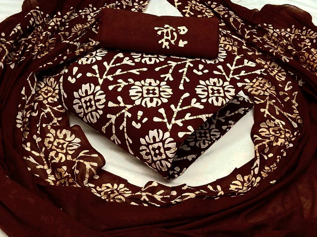 New Unstitched Batik Three Piece Collection For Women
